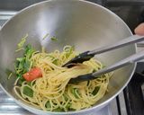 スベリヒユとトマトのパスタサラダ作り方3写真