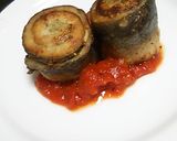 お洒落☆さんまロール焼き〜トマトソース~作り方7写真