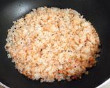 鮭チャーハン～わさび醤油マヨネーズ作り方3写真
