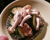 ズッキーニ&ポテトチーズ焼き(鶏肉)♪作り方6写真