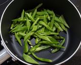 夏にガツンと！豆と人参のピリ辛金平作り方1写真