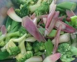 オクラとブロッコリーとみょうがのお漬物♪作り方3写真