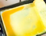お弁当に、のり入りぐるぐる模様の卵焼き作り方2写真