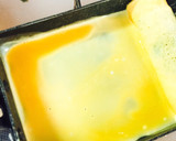 お弁当に、のり入りぐるぐる模様の卵焼き作り方2写真