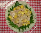 ツナコーン♡胡麻ミルク〜素麺♡優し～ぃ味作り方4写真
