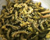 蜂蜜で円やかなゴーヤの佃煮作り方6写真