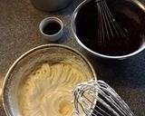 夏に爽やかチョコミントシフォンケーキ♪作り方2写真