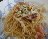 ツナ&ベーコンのレモンバター醤油パスタ作り方9写真