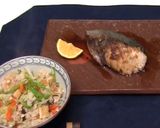 白菜でシャキシャキ土鍋炊き込み御飯！作り方9写真