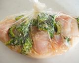 鶏むね肉とゴーヤの塩糀漬け焼き作り方3写真