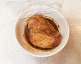 レンジで簡単♪鶏肉のヘルシー味噌照り焼き作り方5写真