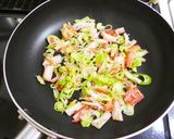 甘酢あんでさっぱり！かに玉もやし天津飯風作り方5写真