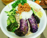 揚げ野菜と納豆のお蕎麦（素麺/うどん）作り方6写真