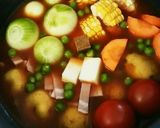 簡単！炊飯器でポンっ！トマトバターライス作り方2写真