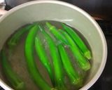 Loveリーのオクラの胡麻和え作り方1写真