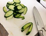 豚肉ときゅうりのさっぱりオイスター炒め作り方1写真