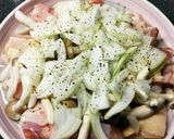 時短！電子レンジでチン♪鶏もも肉の酒蒸し作り方5写真