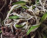 牛肉ともやしの味噌炒め作り方6写真