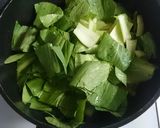 チンゲン菜と厚揚げのピリ辛炒め【冷凍可】作り方3写真