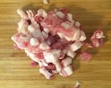 豚バラと焼肉のたれで絶品にんにくネギ炒飯作り方3写真