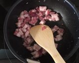 豚バラと焼肉のたれで絶品にんにくネギ炒飯作り方4写真