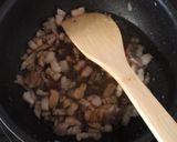 豚バラと焼肉のたれで絶品にんにくネギ炒飯作り方5写真