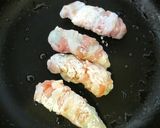 大葉とチーズの肉巻き☆豚しそチーズ焼き作り方6写真