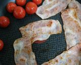 ミニトマトとベーコンの素焼き☆後串付け作り方2写真
