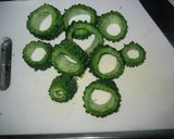 つめつめゴーヤはんばーぐ作り方1写真