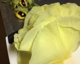 簡単！オクラの花の生ハムサラダ作り方2写真