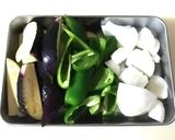茄子とピーマンの胡麻味噌炒め作り方1写真