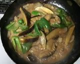 茄子とピーマンの胡麻味噌炒め作り方5写真