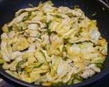 簡単！豚キャベツのカレー炒め作り方4写真