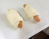 HB使用！焼きカレーパン&ウインナーパン作り方10写真