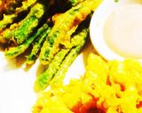 インゲンとコーンのカレー風味天作り方6写真