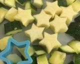 ズッキーニとコンビーフの含め煮作り方1写真