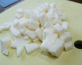 簡単アレンジ#長芋豆腐で冷奴♪作り方1写真