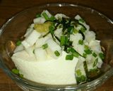 簡単アレンジ#長芋豆腐で冷奴♪作り方2写真