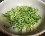 生姜とゴーヤーの炒め物作り方4写真