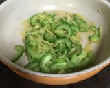 生姜とゴーヤーの炒め物作り方5写真