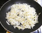 甘酢あんでさっぱり！かに玉もやし天津飯風作り方3写真