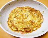 甘酢あんでさっぱり！かに玉もやし天津飯風作り方11写真