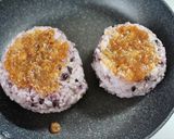 朝昼夏休み♪練りみそ和からしで焼きにぎり作り方4写真