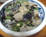 母の味！なすピーマン味噌炒め　大葉入り作り方10写真