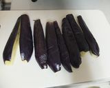 レンジで簡単　蒸しナスの茗荷ソースびたし作り方4写真