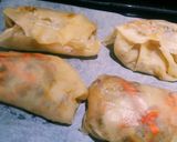 節約☆餡の材料３つ！オーブンで焼き春巻き作り方6写真
