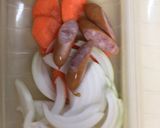 人参ウィンナー玉ねぎサラダ◉作り方1写真