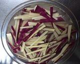サツマイモとごぼう炒め作り方1写真