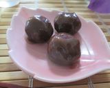 お茶うけに♡美味あんこ玉作り方5写真