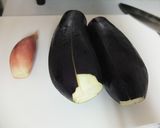 レンジで簡単　蒸しナスの茗荷ソースびたし作り方2写真